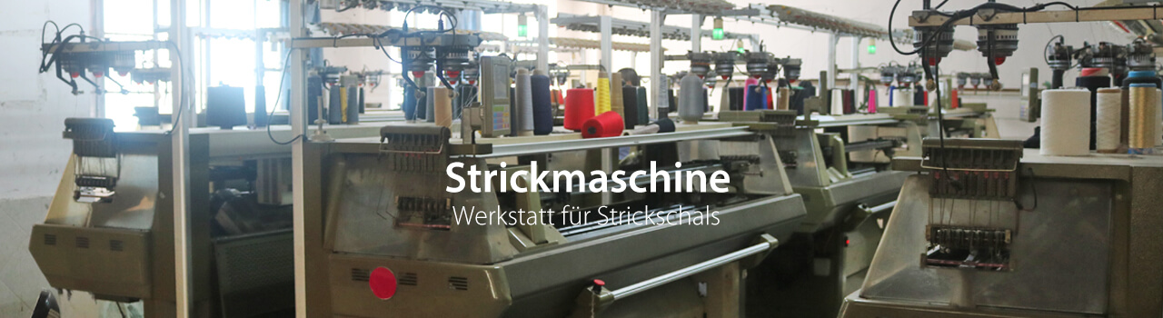 Strickmaschine - Strickschals