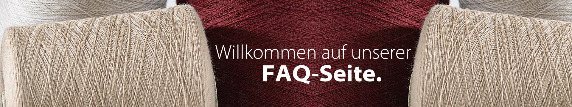 Willkommen auf unserer FAQ-Seite.