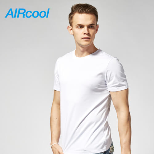 AIRcool Men's T-shirt | A Cool Feeling Of Wear | Ice Shell Fabric