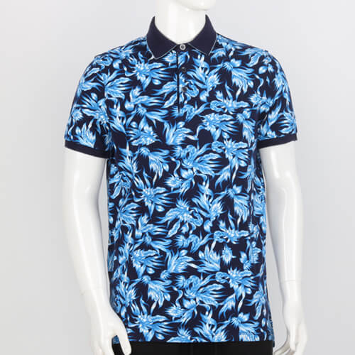 Summer Ocean-Blue POLO Shirt