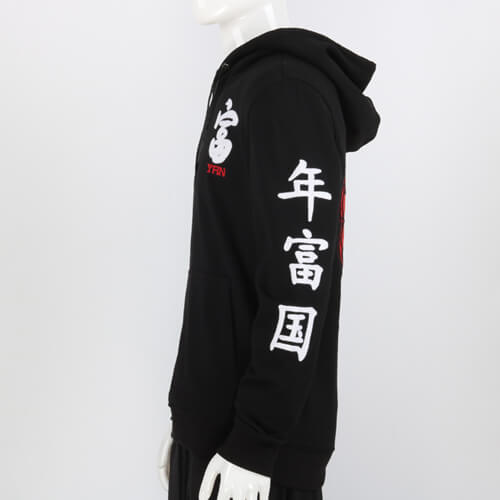 Word Print Hoodie