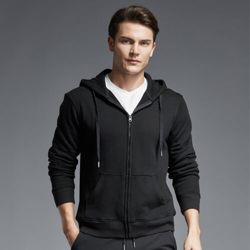 Men's Zipper Hoodie | 100% Cotton Hoodie | Basic Zipper Hoodie Factory