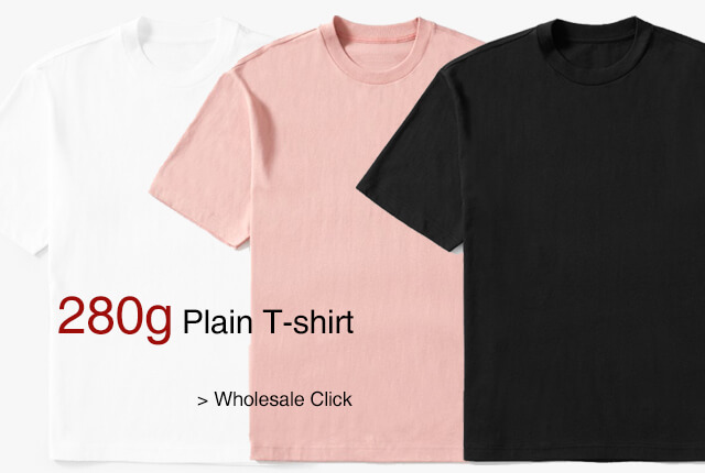Wholesale 280g T-shirt in China