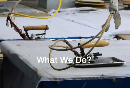 What we do - garment factory