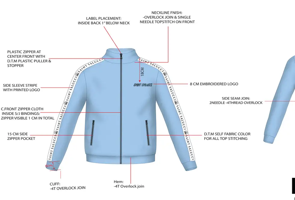 Track suit design